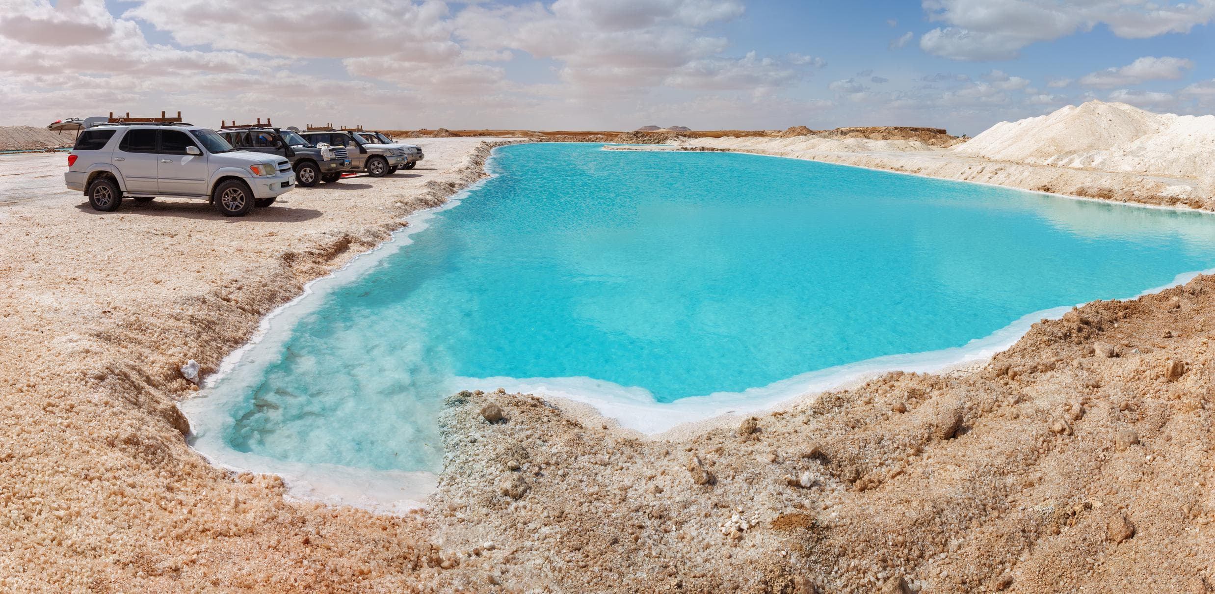 Egypt's Desert Hot Springs and Salt Lakes