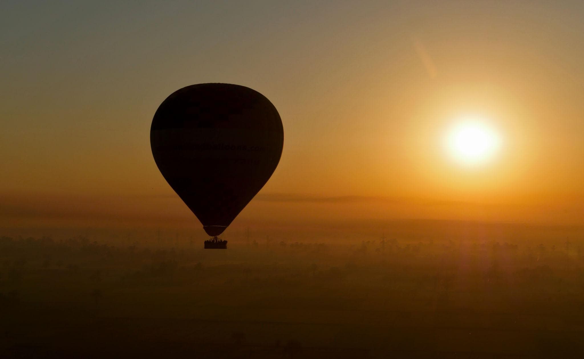 Hot Air Balloon Ride over Luxor