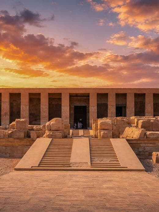 Abydos Temple: Seti I and the Famous King List