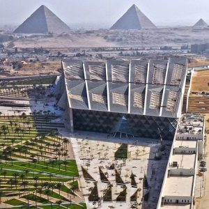 The Grand Egyptian Museum & Giza Pyramids